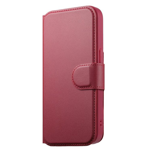 For iPhone 13 Pro Max CaseNeo Finger Grip Strap MagSafe Leather Phone Case(Red) - iPhone 13 Pro Max Cases by CaseNeo | Online Shopping UK | buy2fix