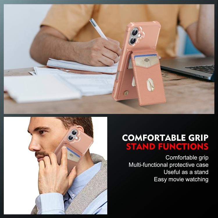 For iPhone 16 2-in-1 Magnetic Wallet MagSafe Leather Back Phone Case(Pink) - iPhone 16 Cases by buy2fix | Online Shopping UK | buy2fix
