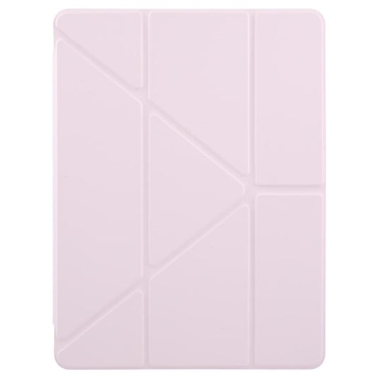 For iPad 10.2 2021 / Air 10.5 ZGA Genre Series Y-Fold Leather Tablet Case with Pen Slot(Pink) - iPad 10.2 Cases by ZGA | Online Shopping UK | buy2fix