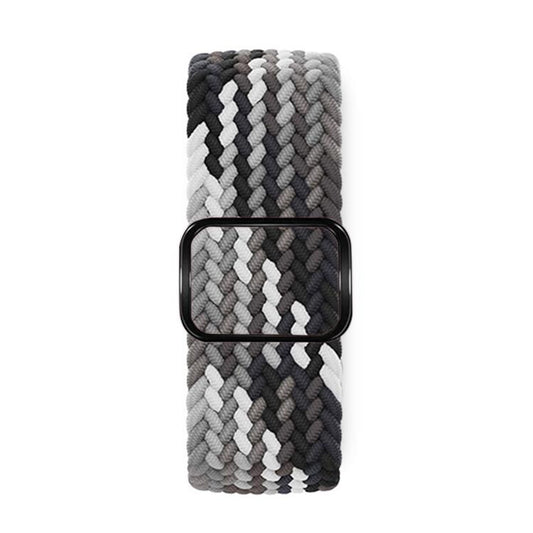 For Apple Watch 42mm / 41mm / 40mm / 38mm Kalebol Eight Buckle Nylon Braided Watch Band(Chocolate) - Watch Bands by Kalebol | Online Shopping UK | buy2fix