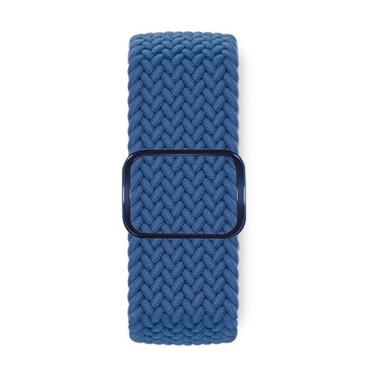 For Apple Watch 42mm / 41mm / 40mm / 38mm Kalebol Eight Buckle Nylon Braided Watch Band(Cold Blue) - Watch Bands by Kalebol | Online Shopping UK | buy2fix