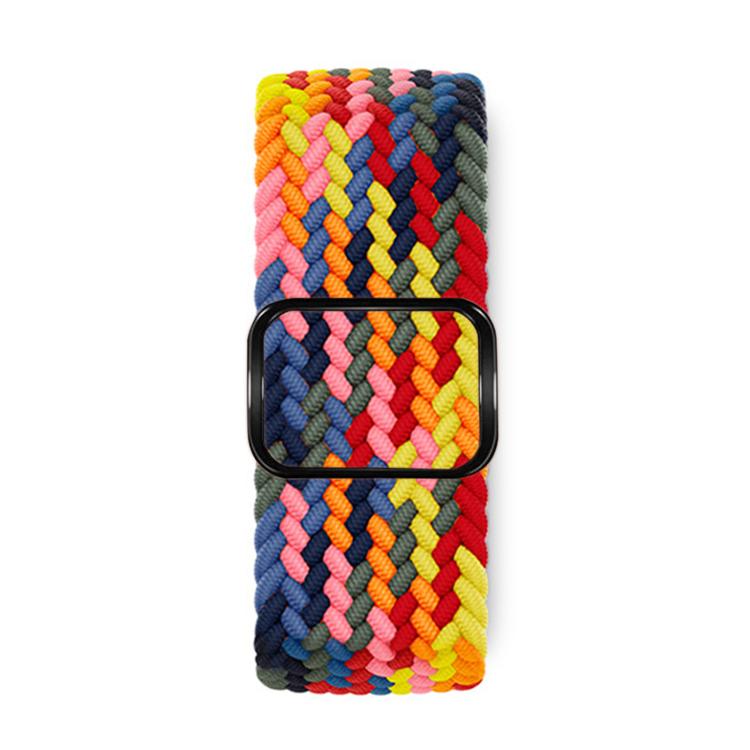 For Apple Watch 42mm / 41mm / 40mm / 38mm Kalebol Eight Buckle Nylon Braided Watch Band(Colorful) - Watch Bands by Kalebol | Online Shopping UK | buy2fix