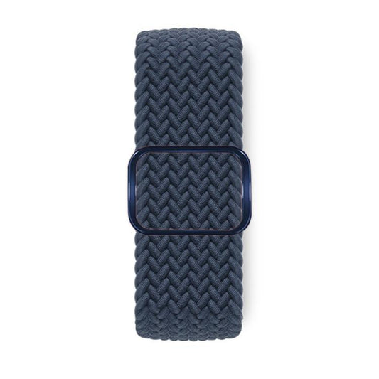 For Apple Watch 42mm / 41mm / 40mm / 38mm Kalebol Eight Buckle Nylon Braided Watch Band(Dark Blue) - Watch Bands by Kalebol | Online Shopping UK | buy2fix