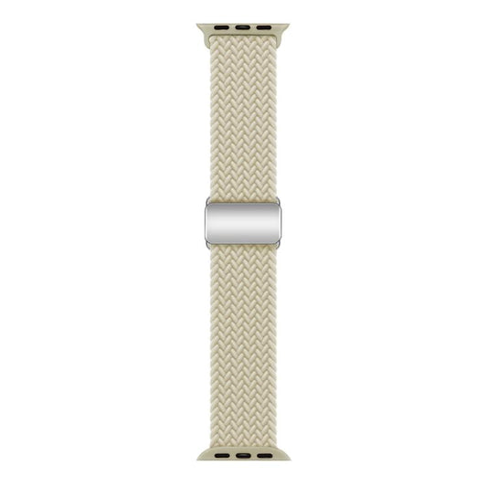 For Apple Watch 42mm / 41mm / 40mm / 38mm Kalebol Nylon Loop Magnetic Buckle Watch Band(Starlight) - Watch Bands by Kalebol | Online Shopping UK | buy2fix