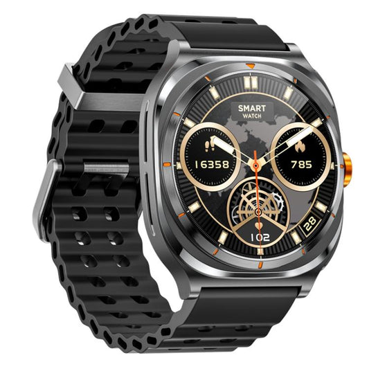 HAMTOD GT98 Headphones Smart Watch,1.53 inch, Support Bluetooth Call / NFC / Heart Rate(Black) - Smart Watches by HAMTOD | Online Shopping UK | buy2fix