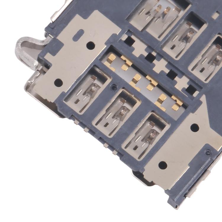 For Galaxy S6 Edge SM-G925 10pcs Original SIM Card Reader - Others by buy2fix | Online Shopping UK | buy2fix