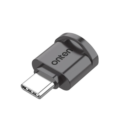 Onten OTN-CR533 Type-C to Micro SD/TF Card Reader(Black) - Card Reader by Onten | Online Shopping UK | buy2fix