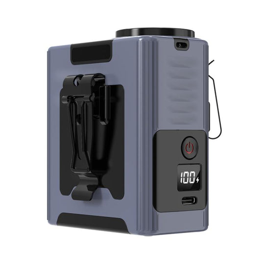 N610Y Waist Hanging High Speed Mini Fan(Grey) - Electric Fans by buy2fix | Online Shopping UK | buy2fix