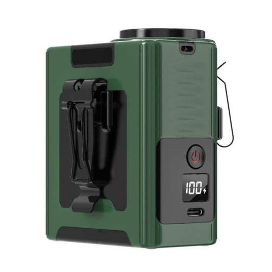 N610Y Waist Hanging High Speed Mini Fan(Green) - Electric Fans by buy2fix | Online Shopping UK | buy2fix