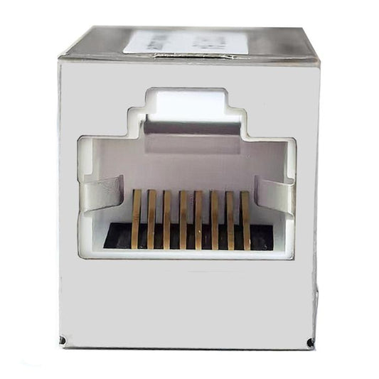 RJ45 Coupler Shielded Ethernet Cable Extender, Model:CAT6A - Broadband Amplifiers by buy2fix | Online Shopping UK | buy2fix