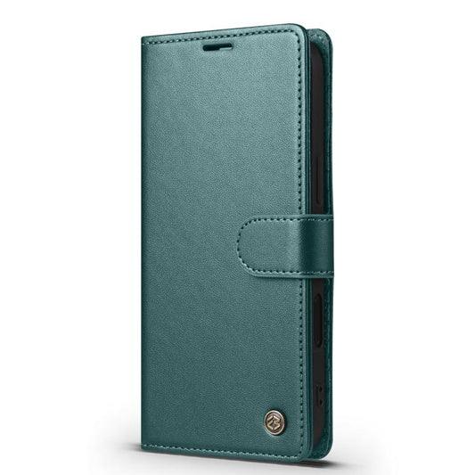 For iPhone 16 Forwenw F6 Series RFID Leather Phone Case(Green) - iPhone 16 Cases by Forwenw | Online Shopping UK | buy2fix