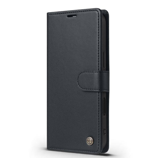 For iPhone 16 Forwenw F6 Series RFID Leather Phone Case(Black) - iPhone 16 Cases by Forwenw | Online Shopping UK | buy2fix