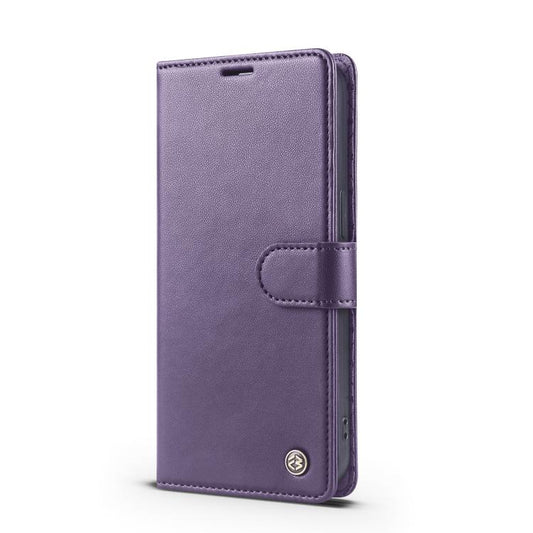 For iPhone 14 Forwenw F6 Series RFID Leather Phone Case(Purple) - iPhone 14 Cases by Forwenw | Online Shopping UK | buy2fix