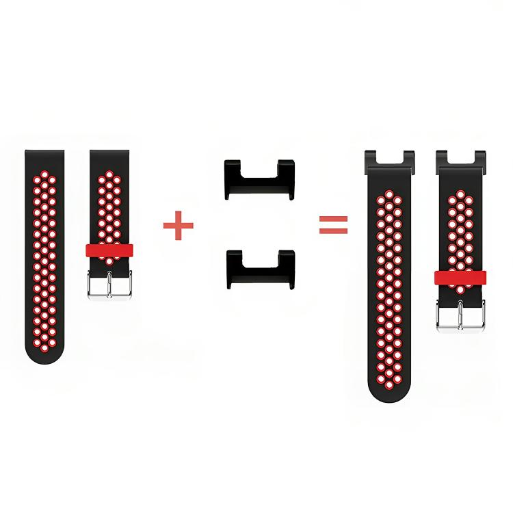 For Amazfit T-Rex 1 Pair Metal Watch Band Connector with Screwdriver(Black) - For Amazfit by buy2fix | Online Shopping UK | buy2fix