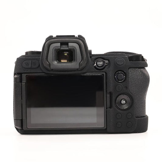 For Nikon Z6III Litchi Texture Soft Silicone Protective Case(Black) - Protective Case by buy2fix | Online Shopping UK | buy2fix