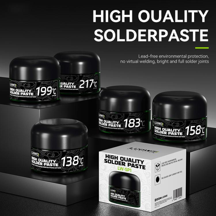 LUOWEI LW-SP1 50g PCB Repair Lead-free Solder Paste, Model:217 Degrees - Soldering Paste by LUOWEI | Online Shopping UK | buy2fix