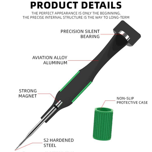 LUOWEI LITTLE BOY Smooth Bearings Alloy Magnetic Screwdriver Set - Screwdriver Set by LUOWEI | Online Shopping UK | buy2fix