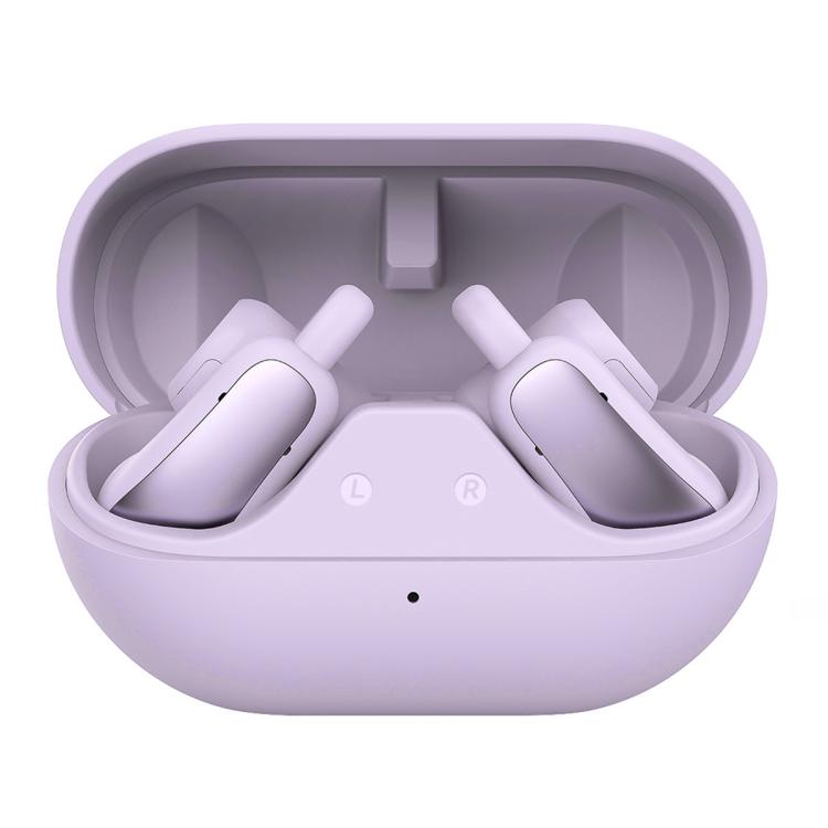 F18 Ear-Hook ANC Noise Reduction Air Conduction HIFI BT 5.4 Wireless Earphones(Purple) - TWS Earphone by buy2fix | Online Shopping UK | buy2fix