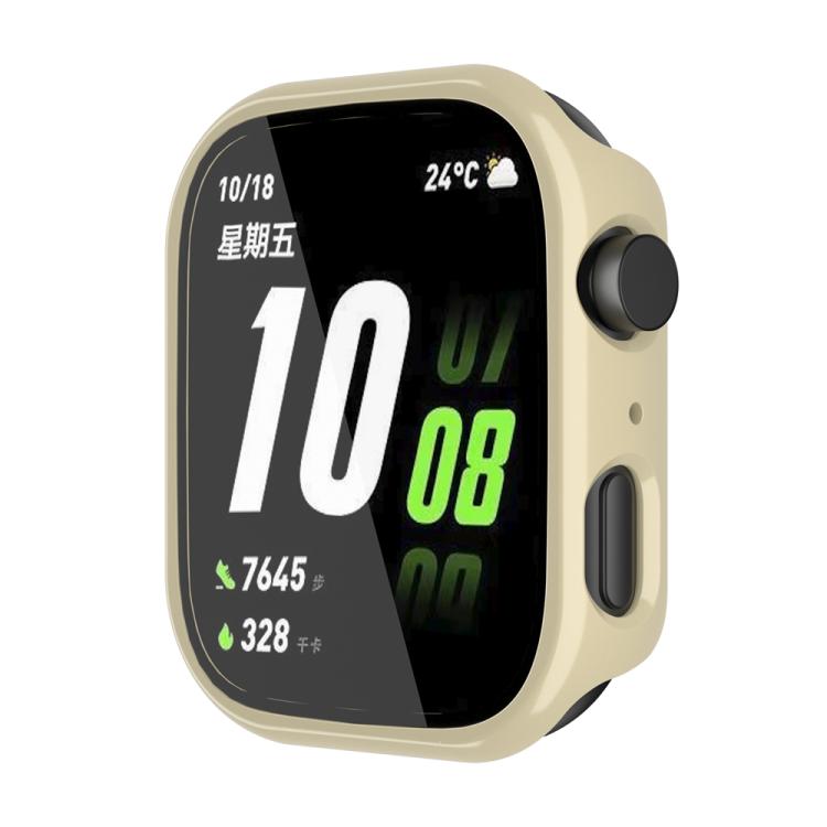 For Honor ROSSINI 2i Tempered Film Integrated PC Watch Protective Case(Ivory White) - Watch Cases by buy2fix | Online Shopping UK | buy2fix