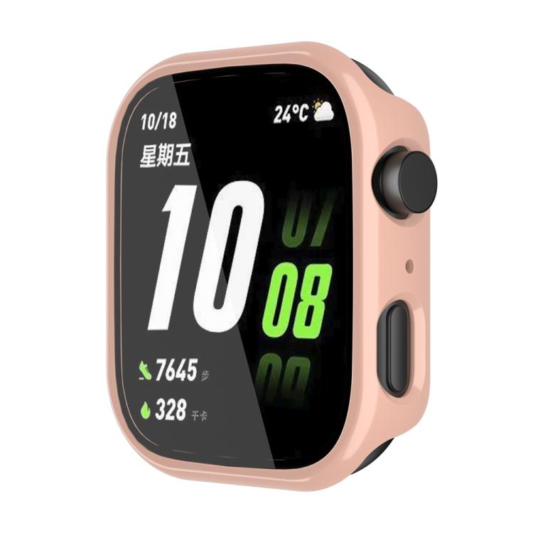 For Honor ROSSINI 2i Tempered Film Integrated PC Watch Protective Case(Cherry Pink) - Watch Cases by buy2fix | Online Shopping UK | buy2fix