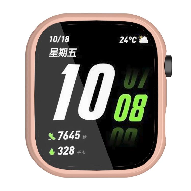 For Honor ROSSINI 2i Tempered Film Integrated PC Watch Protective Case(Cherry Pink) - Watch Cases by buy2fix | Online Shopping UK | buy2fix