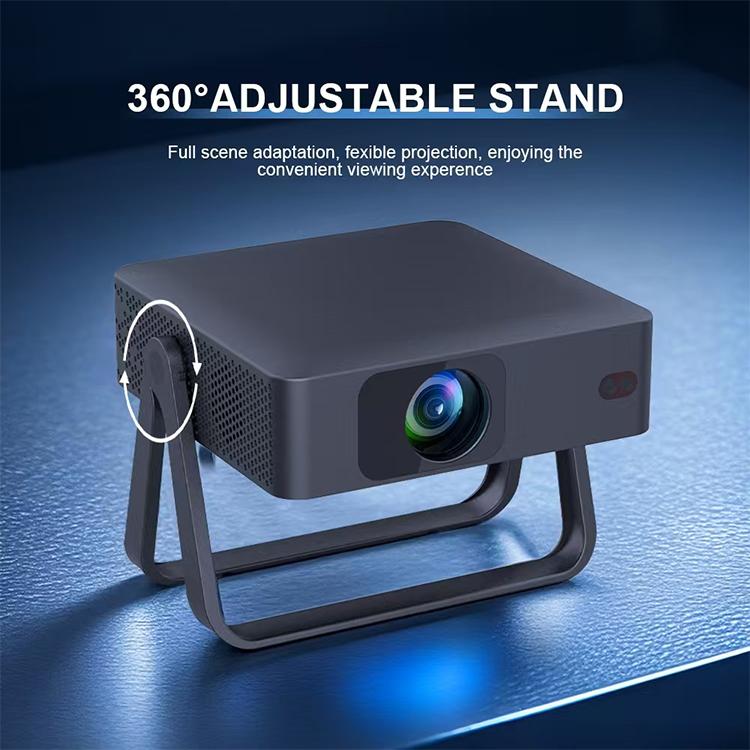 N5-A 1280x720P LCD Smart HD Projector, Plug:EU Plug(Black) - Mini Projector by buy2fix | Online Shopping UK | buy2fix