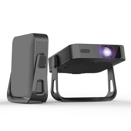 R1 1920x1280P 600ANSI Android 12.0 Smart Mini Portable Projector, Plug:EU Plug(Black) - Mini Projector by buy2fix | Online Shopping UK | buy2fix