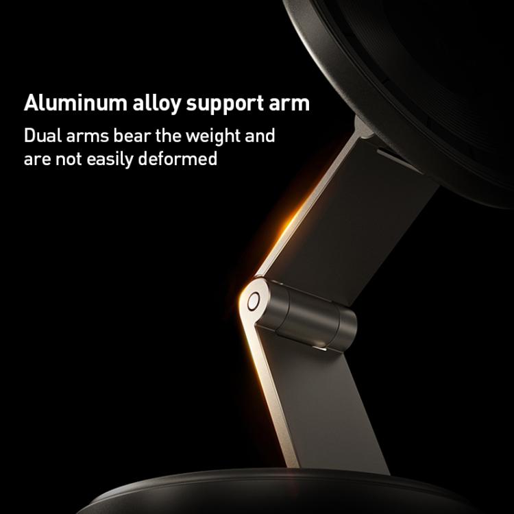 MOMAX CM30 Pac Mount Universal Transparent Magnetic Rotating Car Holder(Titanium Gold) - Universal Car Holders by MOMAX | Online Shopping UK | buy2fix