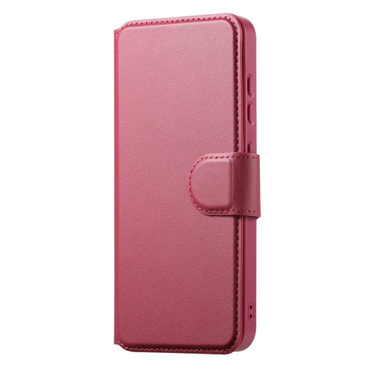 For Samsung Galaxy S25 Edge 5G CaseNeo Finger Grip Strap MagSafe Leather Phone Case(Red) - Galaxy S25 Edge 5G Cases by CaseNeo | Online Shopping UK | buy2fix