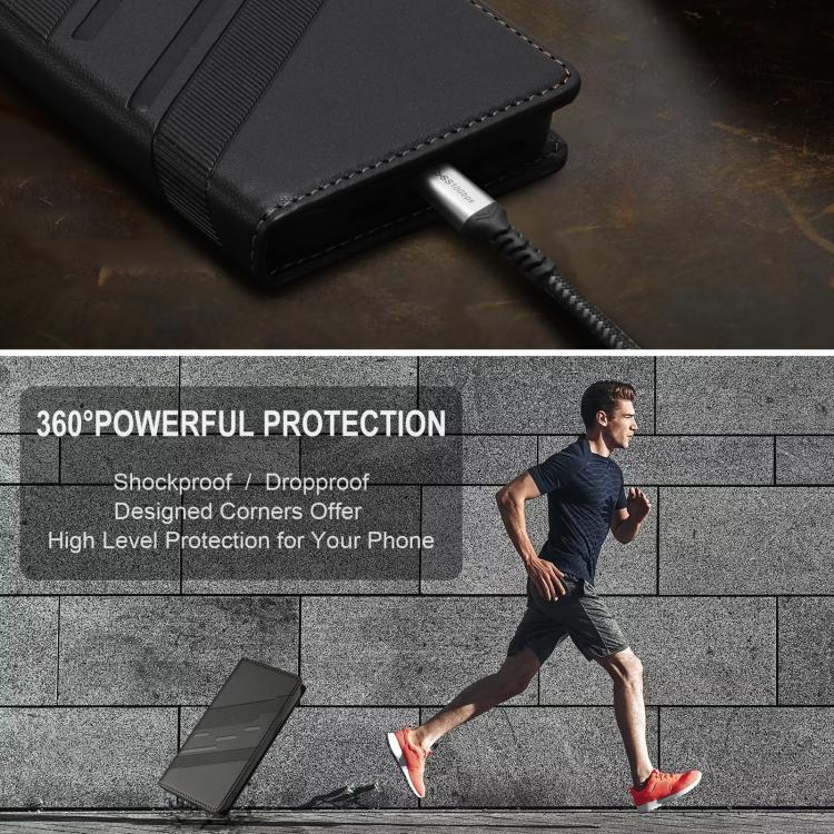 For Google Pixel 10 / 10 Pro Embossed Multi-functional Wallet Retro Leather Phone Case(Black) - Google Cases by buy2fix | Online Shopping UK | buy2fix