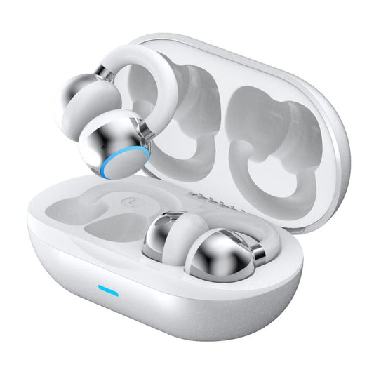 F11 Ear-hook Bone Conduction Wireless Bluetooth Earphone(White) - Bluetooth Earphone by buy2fix | Online Shopping UK | buy2fix