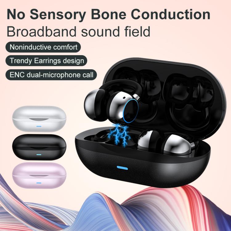 F11 Ear-hook Bone Conduction Wireless Bluetooth Earphone(Black) - Bluetooth Earphone by buy2fix | Online Shopping UK | buy2fix