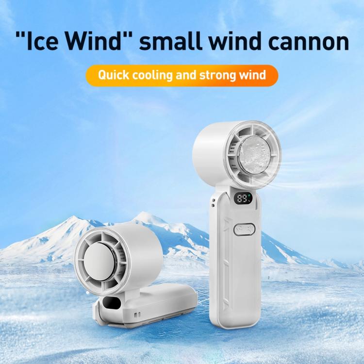 RD21 Folding Cooling Handheld Fan(Blue) - Electric Fans by buy2fix | Online Shopping UK | buy2fix