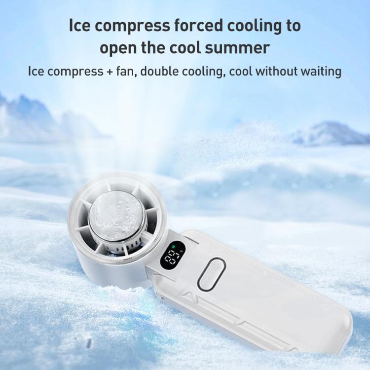 RD21 Folding Cooling Handheld Fan(Blue) - Electric Fans by buy2fix | Online Shopping UK | buy2fix