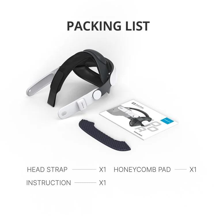BOBOVR E3 For Meta Quest 3S / Quest 3 VR Ergonomic Head Strap - VR Accessories by buy2fix | Online Shopping UK | buy2fix