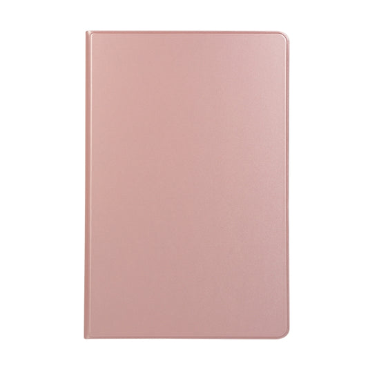 For Samsung Galaxy Tab S8+ / Tab S8 Plus / Tab S7 FE / Tab S7+ / T970 Horizontal Flip Elasticity PU + TPU Leather Case with Holder(Rose Gold) by buy2fix