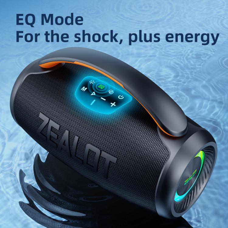 Zealot P11 50W Portable Outdoor RGB Bluetooth Speaker(Camouflage) - Desktop Speaker by ZEALOT | Online Shopping UK | buy2fix
