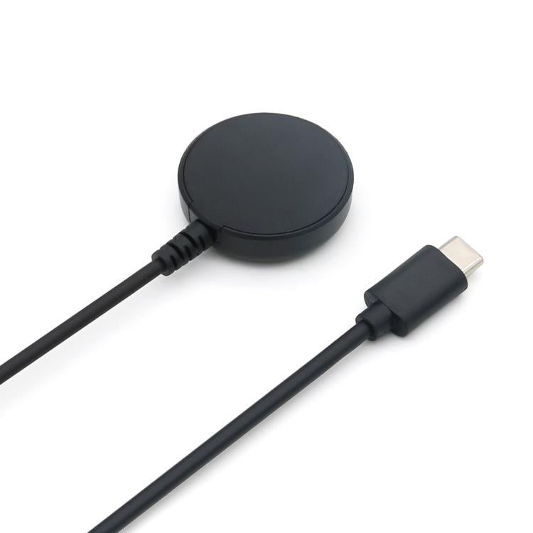 For Samsung Watch Series / Type-C Port Phone 20V 3A 60W 2 in 1 Magnetic Charging Cable, Length: 1.5m(Black) - Charger by buy2fix | Online Shopping UK | buy2fix