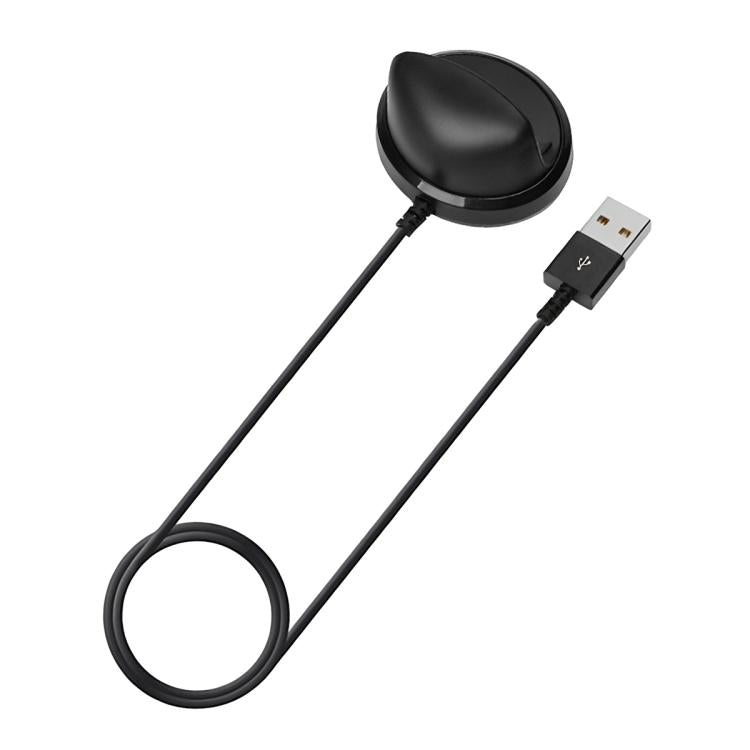 For Samsung Gear Fit2 R360 / Fit2 Pro / R360 / R365 xDfind USB Interface Smart Watch TPE Wireless Charging Base(Black) - Charger by xDfind | Online Shopping UK | buy2fix