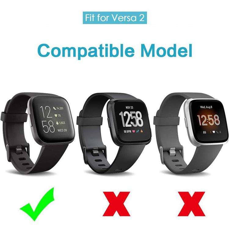For Fitbit Versa 2 xDfind USB-A Port Watch Charging Dock Base Stand Holder, Length: 1m(Black) - Charger by xDfind | Online Shopping UK | buy2fix