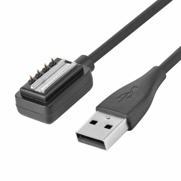 For Suunto Spartan Sport / Sunnto 9 xDfind USB Port Smart Watch Charging Cable, Length: 1m(Black) - by xDfind | Online Shopping UK | buy2fix
