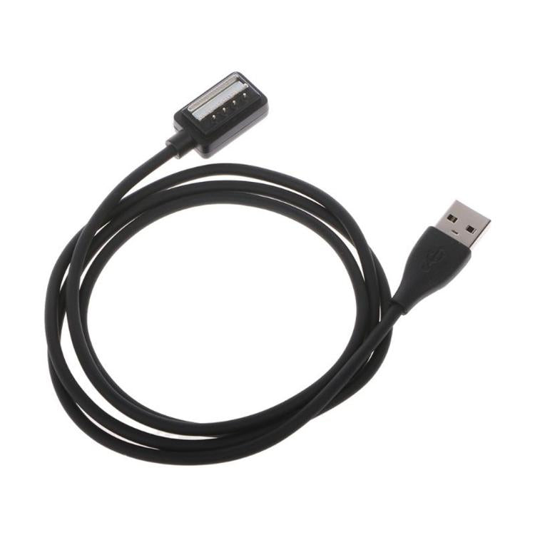 For Suunto Spartan Sport / Sunnto 9 xDfind USB Port Smart Watch Charging Cable, Length: 1m(Black) - by xDfind | Online Shopping UK | buy2fix