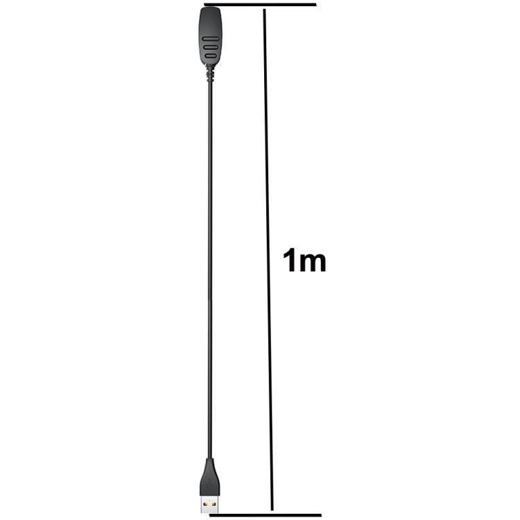 For Suunto 5 / Suunto 3 Fitness xDfind USB Port Watch Charging Clip Watch Charger, Length: 1m(Black) - by xDfind | Online Shopping UK | buy2fix