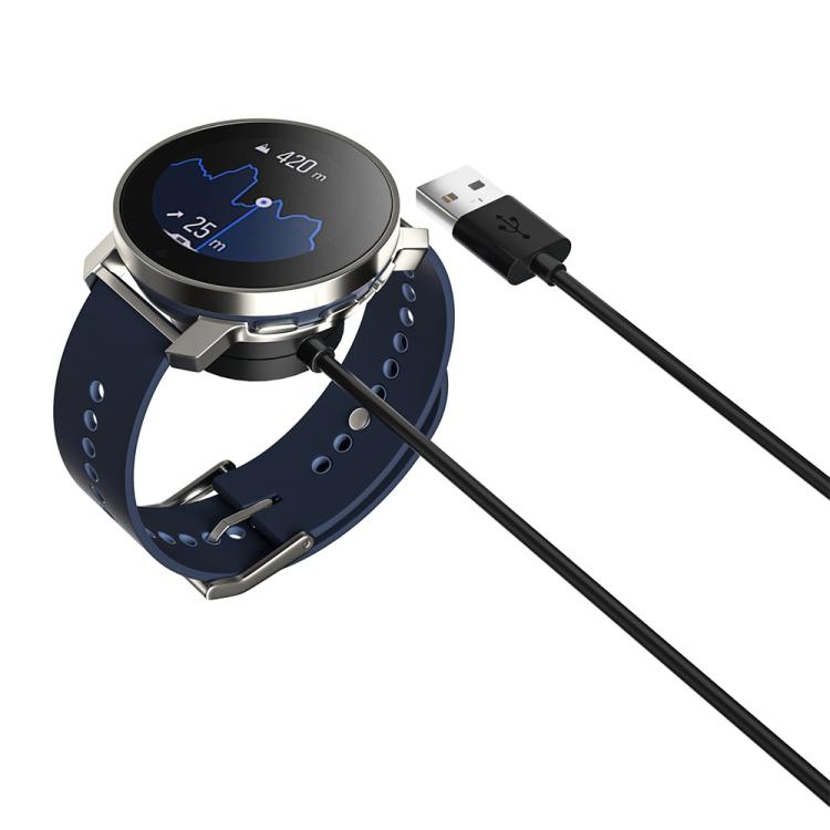 For Suunto 9 Peak xDfind USB Port Magnetic Watch Charging Cable, Length: 1m(Black) - by xDfind | Online Shopping UK | buy2fix