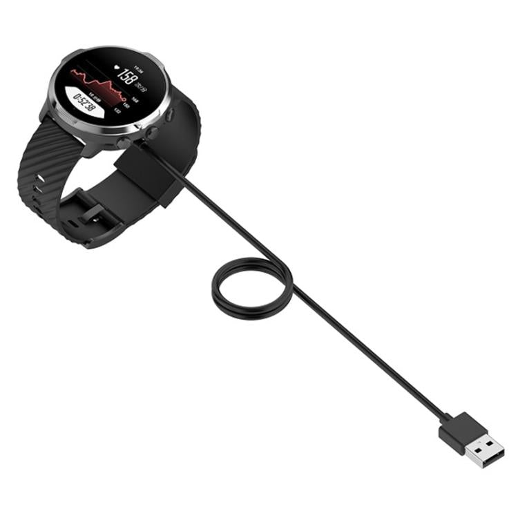 For Suunto 7 xDfind USB Port Magnetic Watch Charging Cable with Data Function & Chip Protection, Length: 1m(Black) - by xDfind | Online Shopping UK | buy2fix