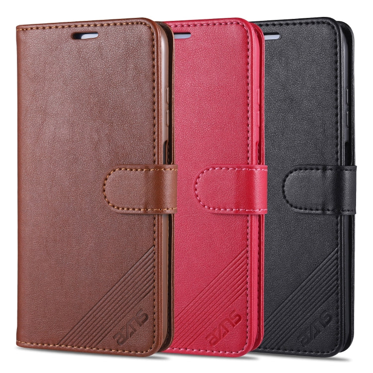 For Huawei Maimang 9 AZNS Sheepskin Texture Horizontal Flip Leather Case with Holder & Card Slots & Wallet(Brown) - Huawei Cases by AZNS | Online Shopping UK | buy2fix