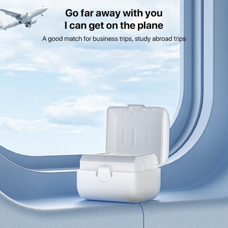 Yesido MC25 750W Universal Multifunction Travel Plug Adapter Kit with Storage Case(White) - Plug Adaptor by Yesido | Online Shopping UK | buy2fix