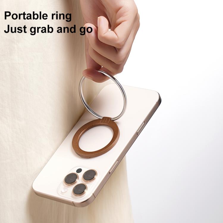 MOMAX HOOP Magnetic Ring Phone Holder(Black) - Ring Holder by MOMAX | Online Shopping UK | buy2fix