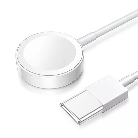 For Apple Watch Series xDfind Magnetic Fast Charger Charging Cable, Type-C Port, Length: 1m(White) - Charger / Holder by xDfind | Online Shopping UK | buy2fix