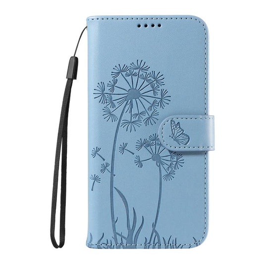 For Google Pixel 10 5G / 10 Pro 5G Global Dandelion Embossed Pattern Flip Leather Phone Case(Sky Blue) - Google Cases by buy2fix | Online Shopping UK | buy2fix
